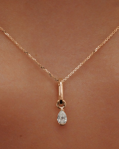 Petite Diamond Carabiner Charm