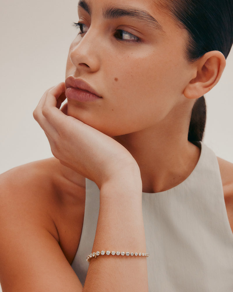 Suspense Tennis Bracelet