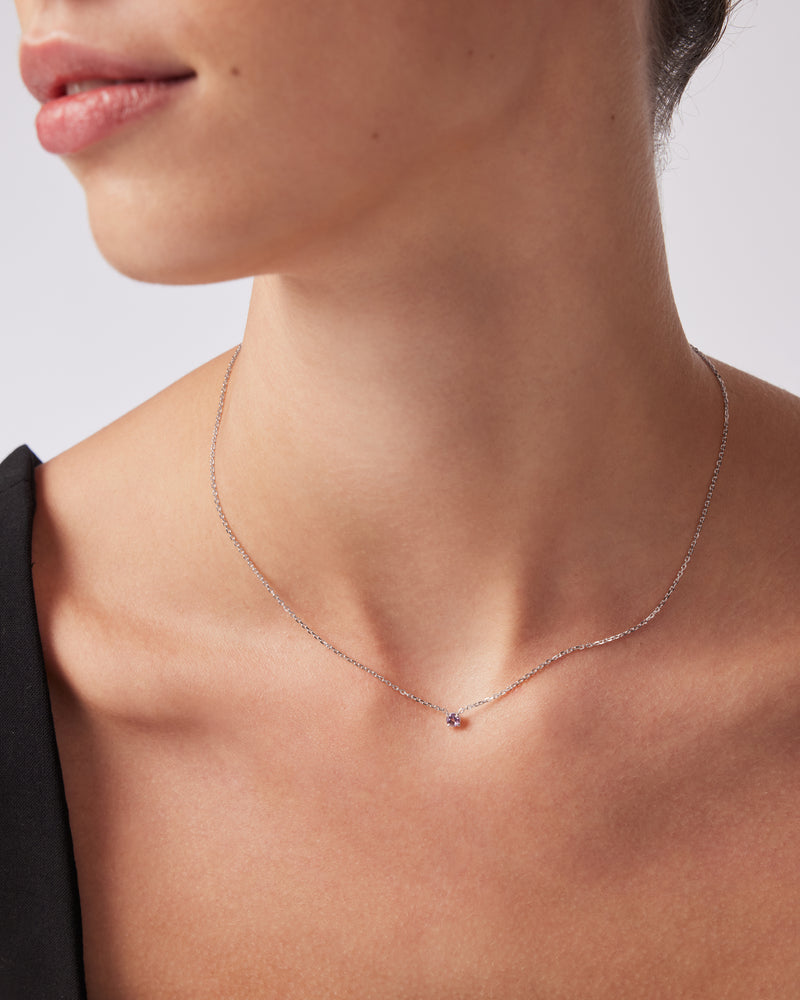 The Amethyst Birthstone Necklace