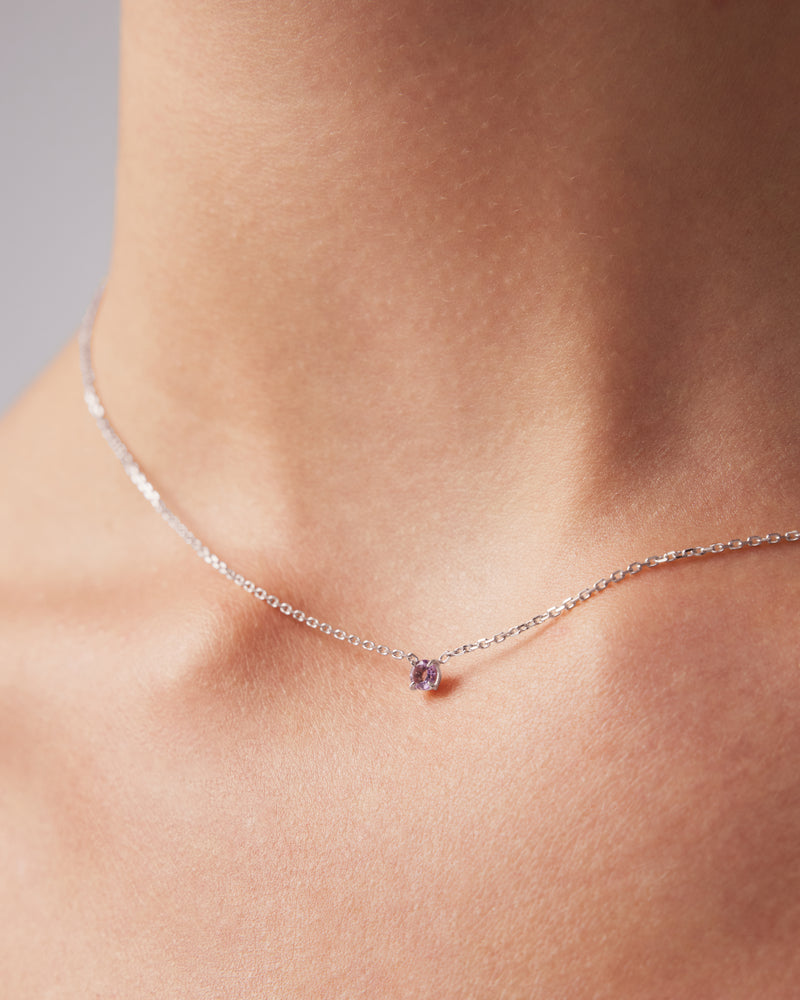LaFonn February Birthstone Necklace BN001AMP18 - Finch Jewelers