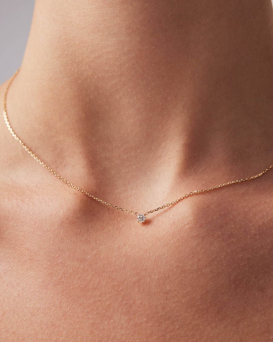 The Diamond Birthstone Necklace – SARAH SEBASTIAN