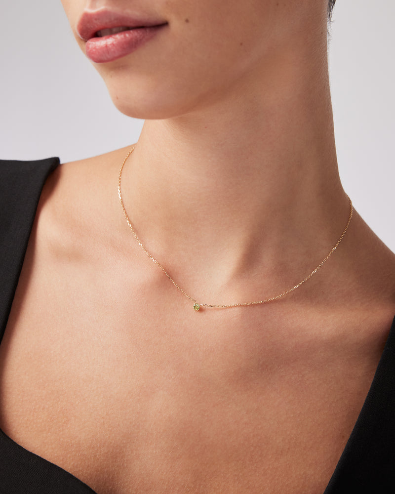 The Peridot Birthstone Necklace
