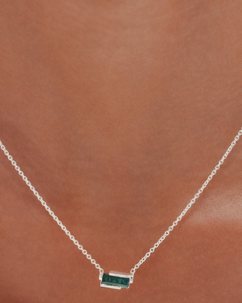 Tourmaline Pillar Necklace