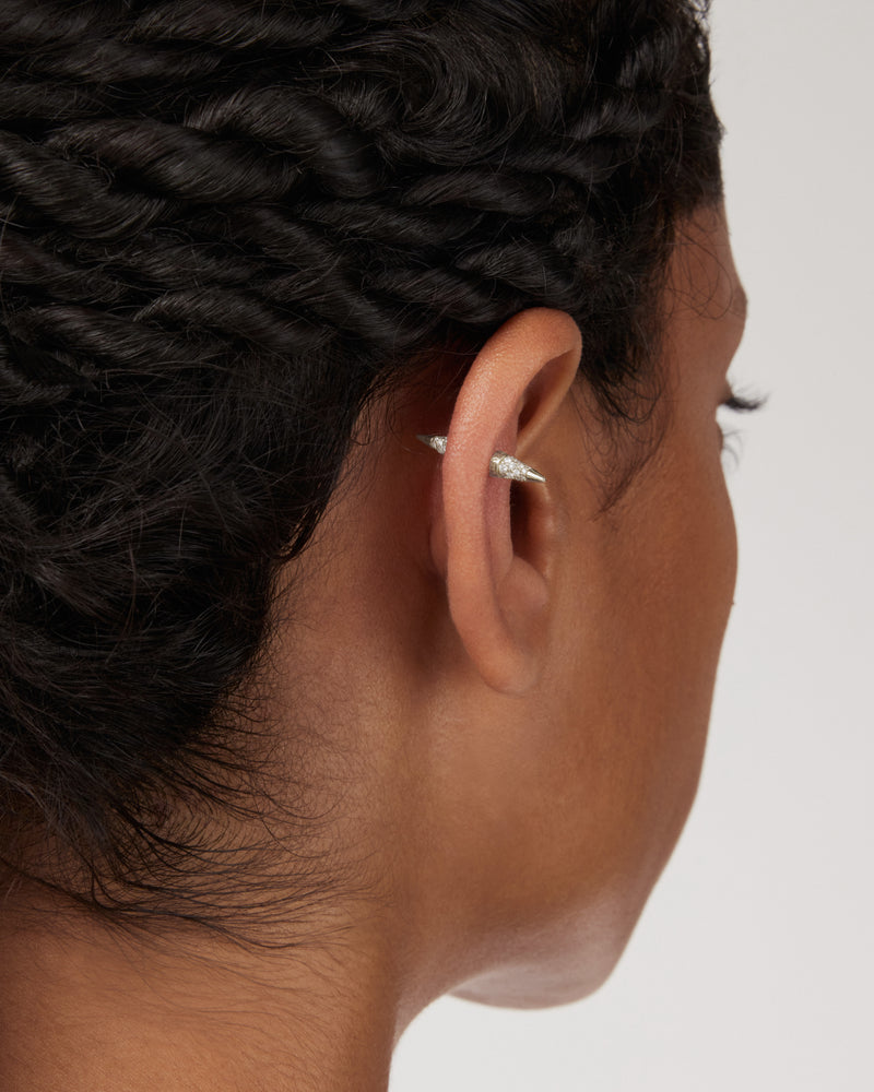 Diamond Spike Cartilage Earring