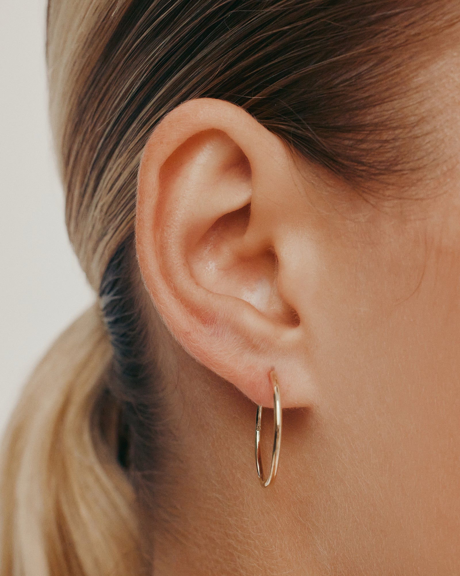 Fine Yellow Gold Hoop Earrings Yellow Gold Sarah Sebastian