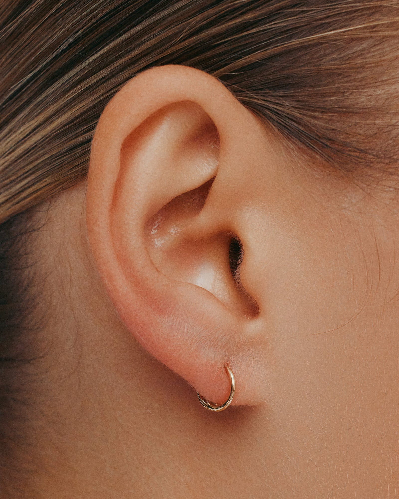 Fine Yellow Gold Hoop Earrings | Yellow Gold | Sarah & Sebastian 