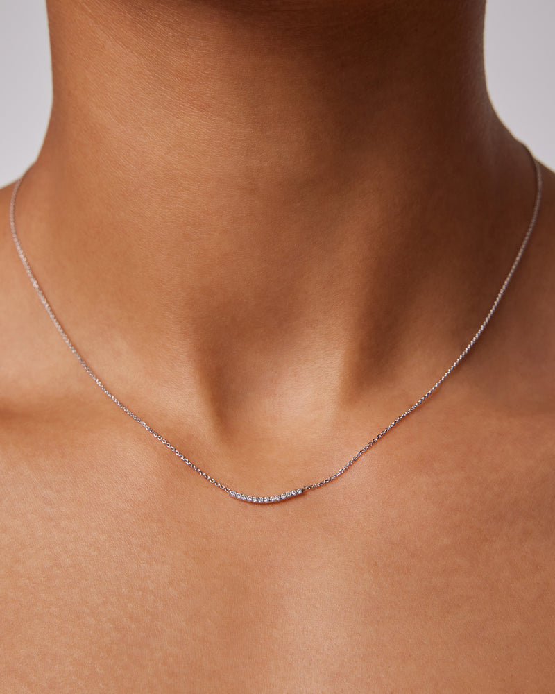 Lightwave Diamond Necklace by Sarah & Sebastian