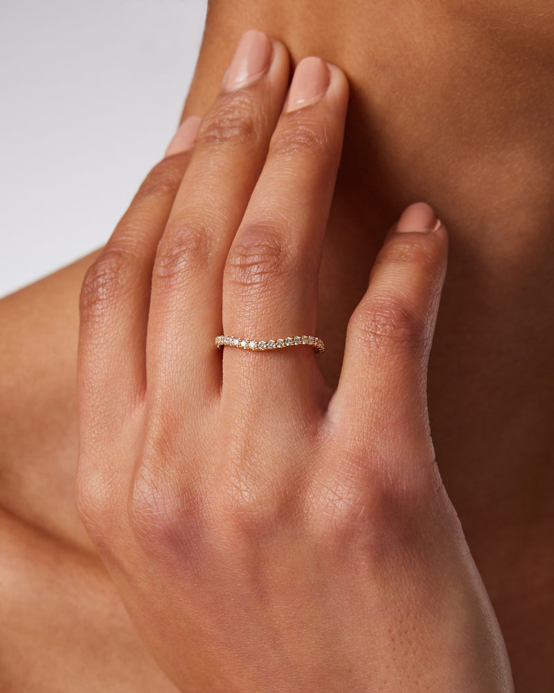 Lightwave Diamond Ring by Sarah & Sebastian
