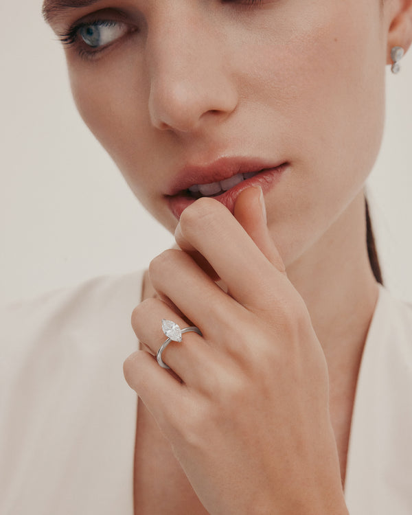 Marquise Engagement Ring