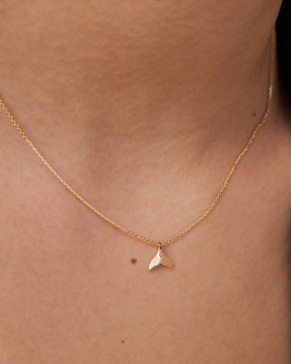Petite Whale Necklace by Sarah & Sebastian