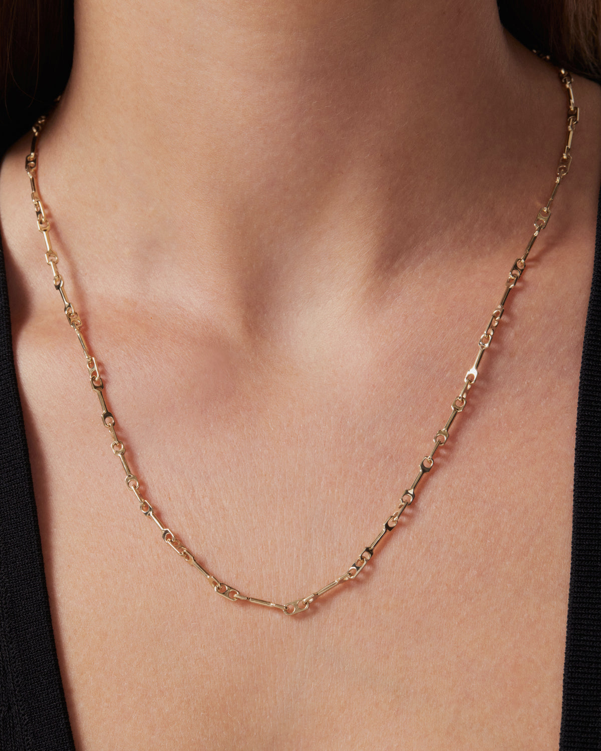 Piston Chain Yellow Gold – SARAH & SEBASTIAN
