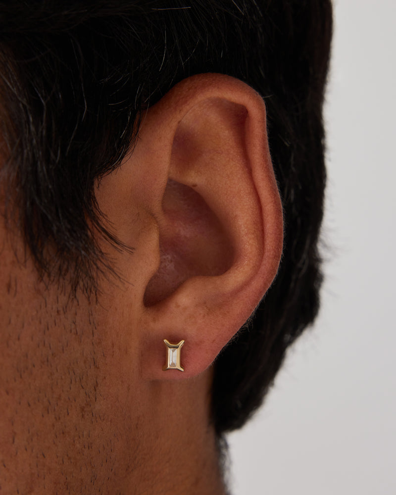 Piston Diamond Earring by Sarah & Sebastian