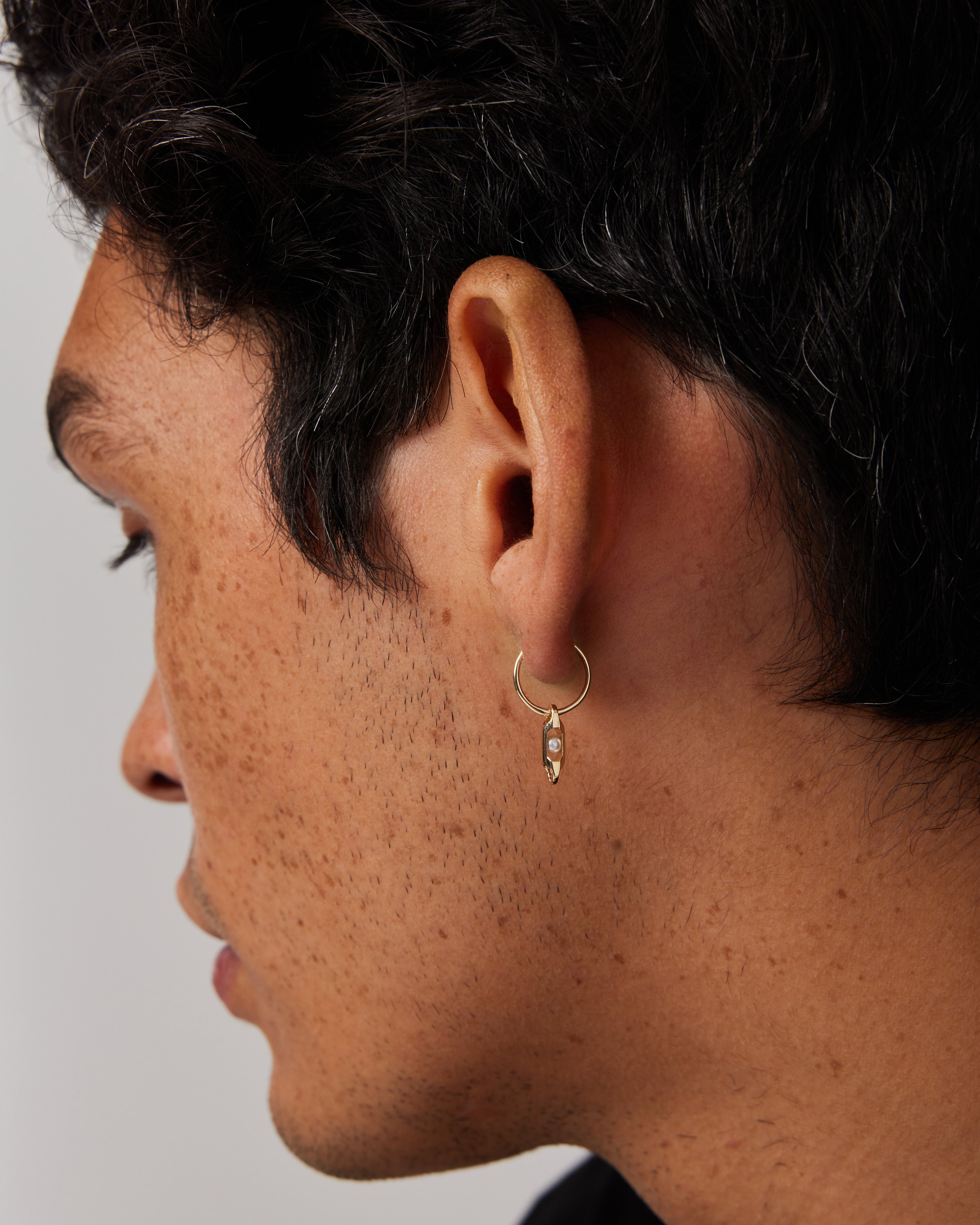 Piston Pearl Hoop SARAH & SEBASTIAN