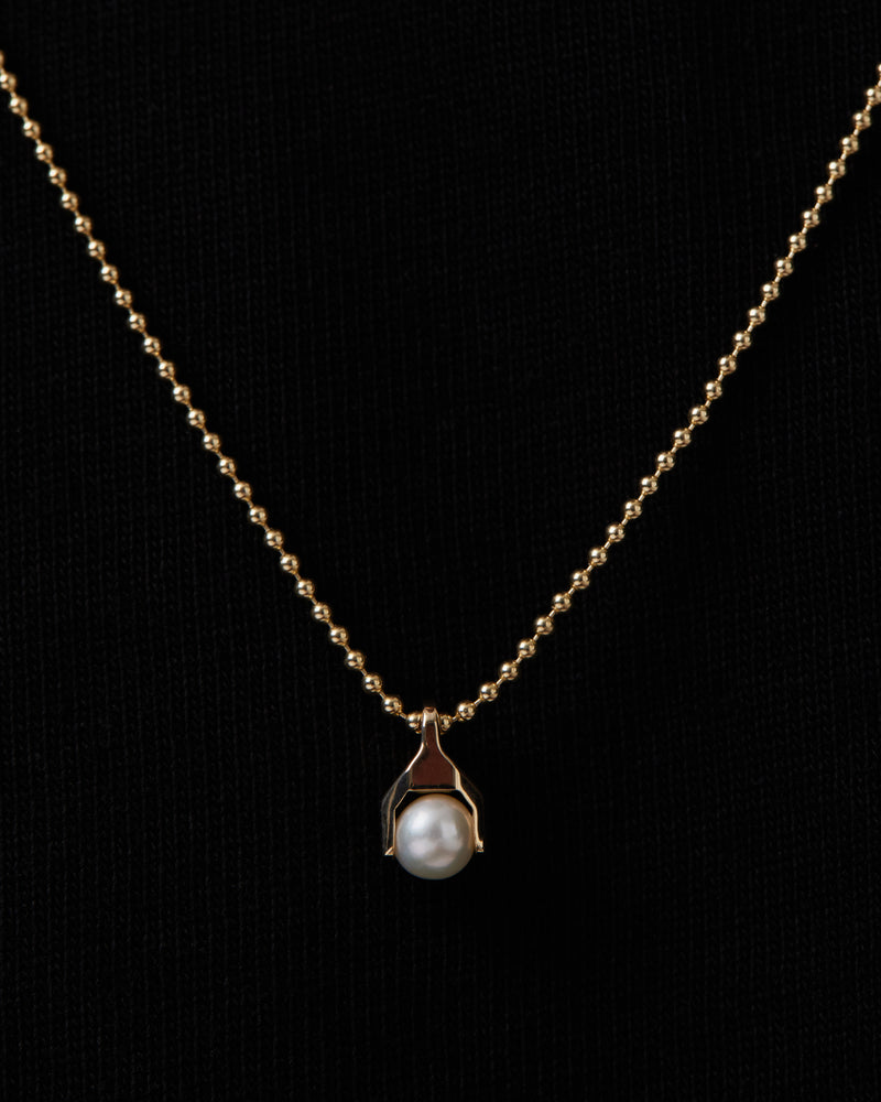 Piston Pearl Necklace by Sarah & Sebastian