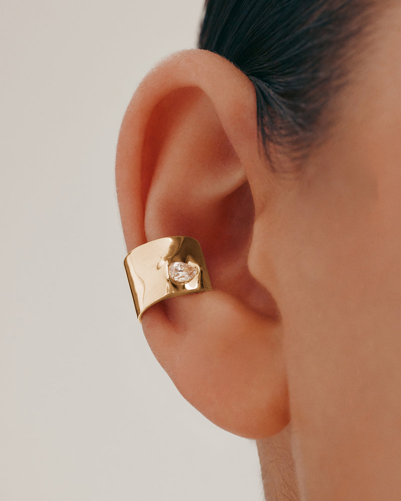 Rhythm Diamond Ear Cuff