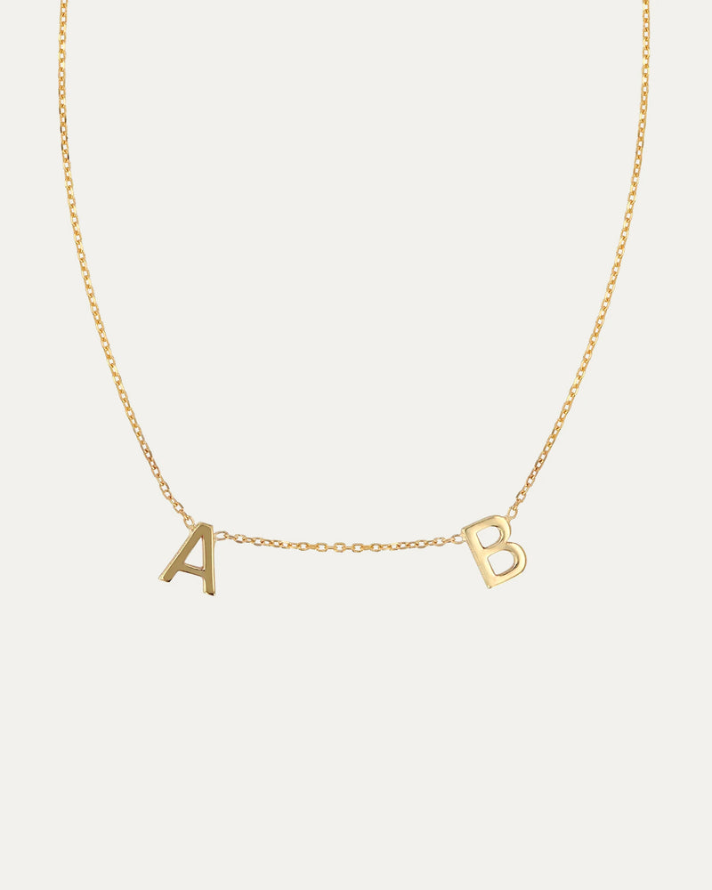 Multi Petite Letter Necklace