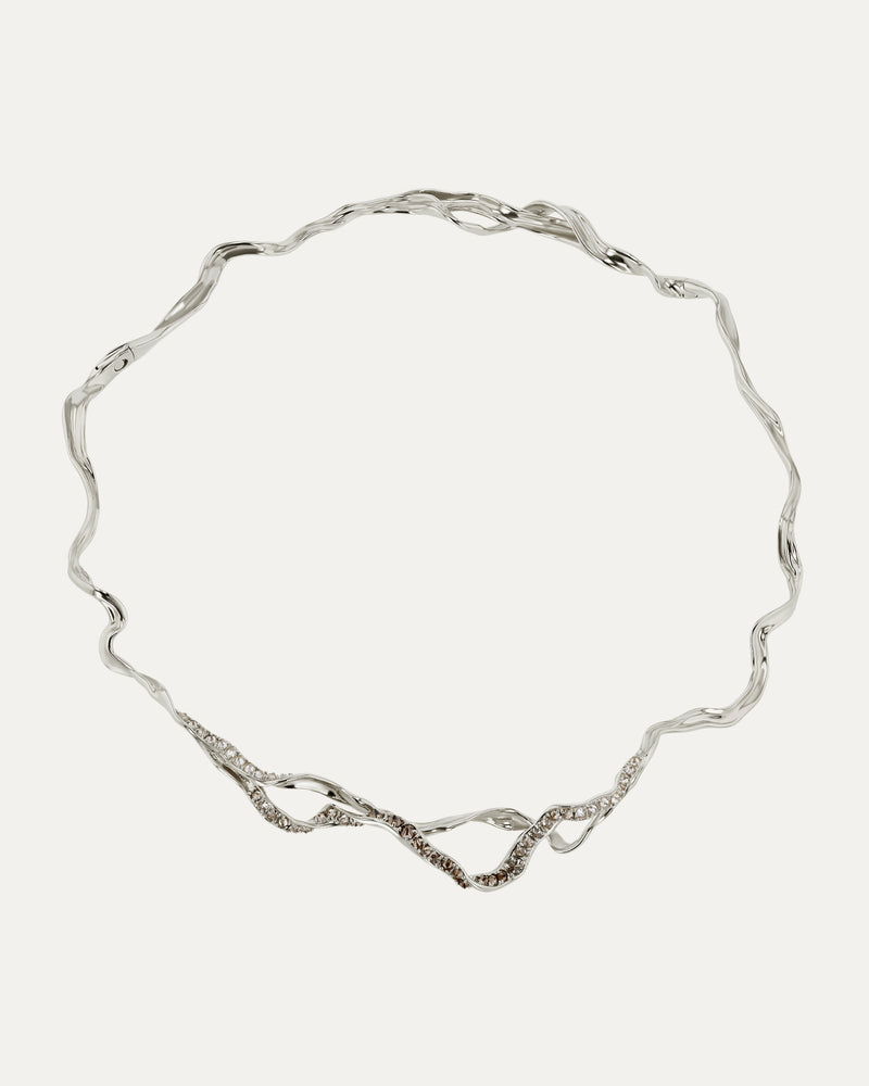 Golden Kelp Choker by Sarah & Sebastian
