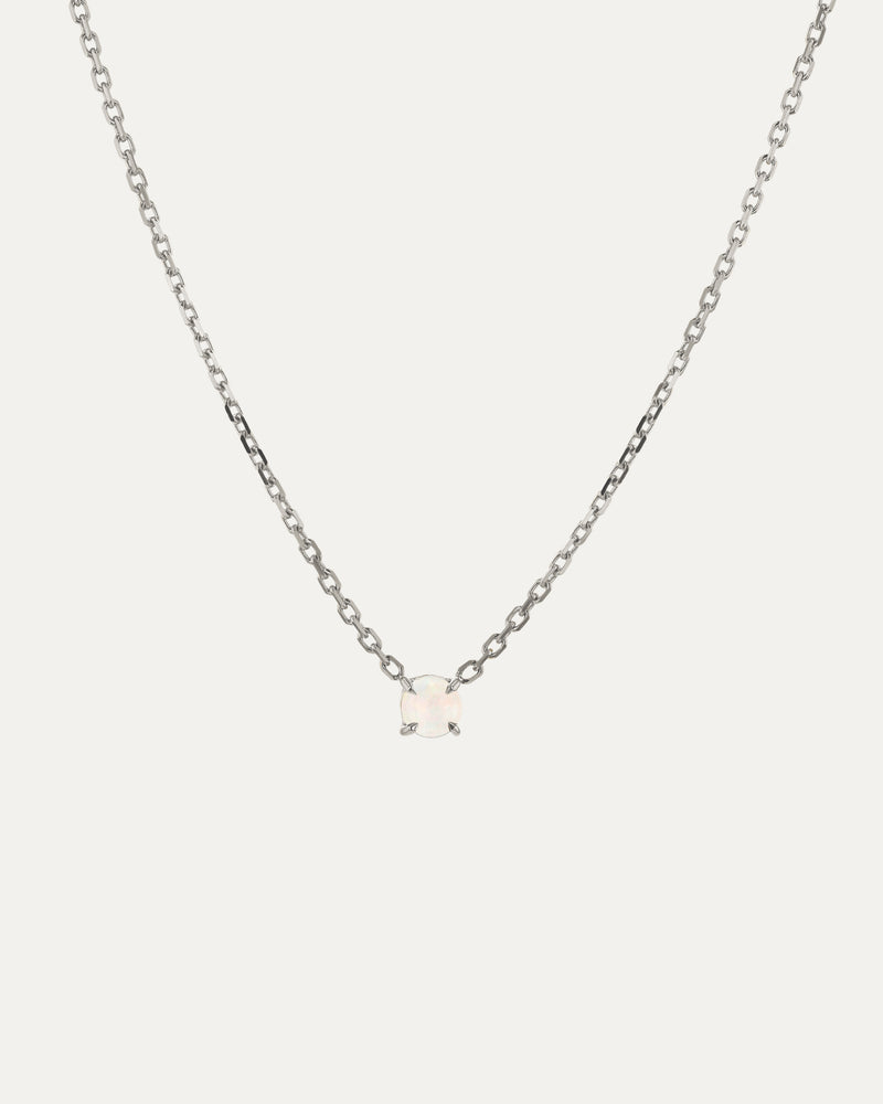The Opal Birthstone Necklace – SARAH SEBASTIAN