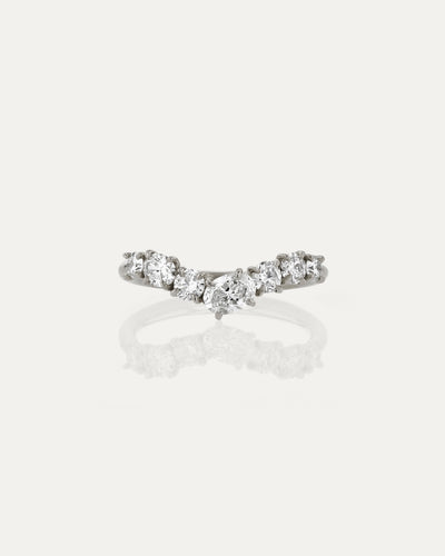 Oval Salt Drop Ring by Sarah & Sebastian