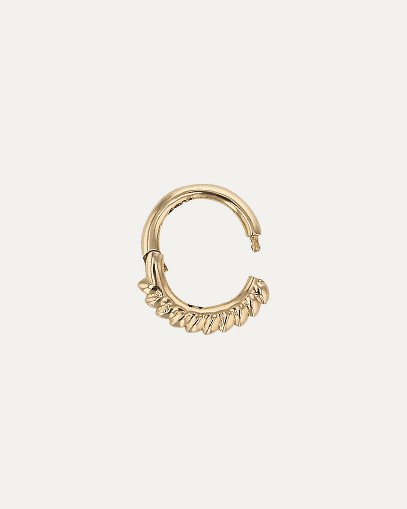 Ouroboros Diamond Daith Earring