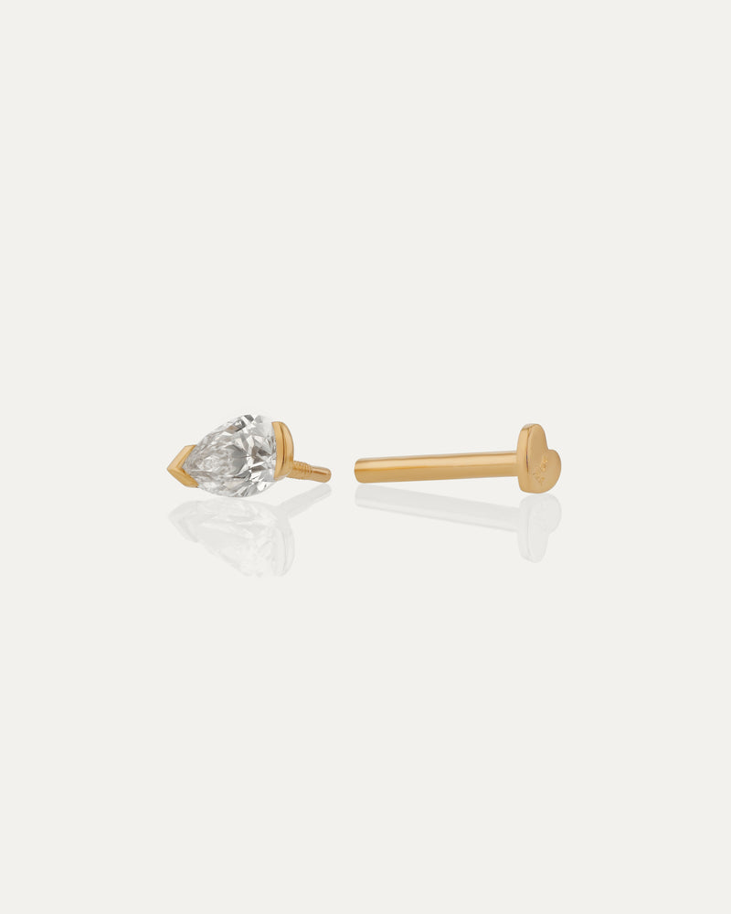 Pear Suspense Cartilage Earring