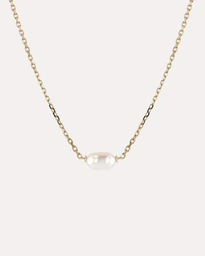 The Pearl Birthstone Necklace by Sarah & Sebastian