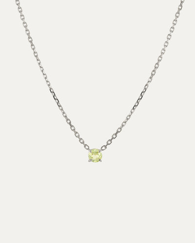 The Peridot Birthstone Necklace by Sarah & Sebastian