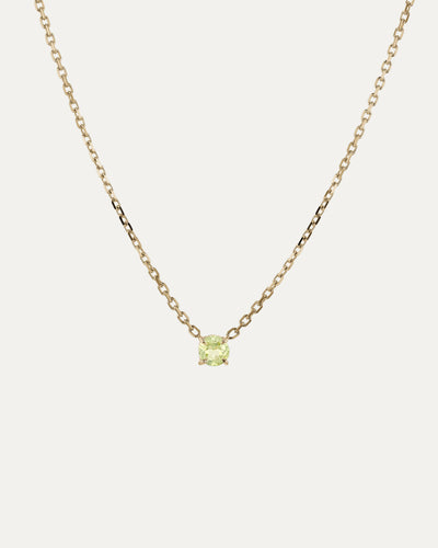 The Peridot Birthstone Necklace by Sarah & Sebastian