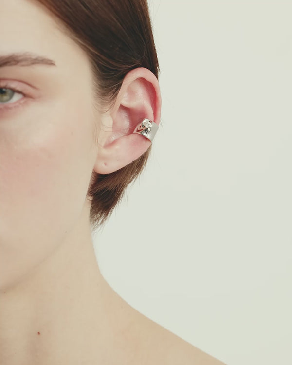 Rhythm Diamond Ear Cuff