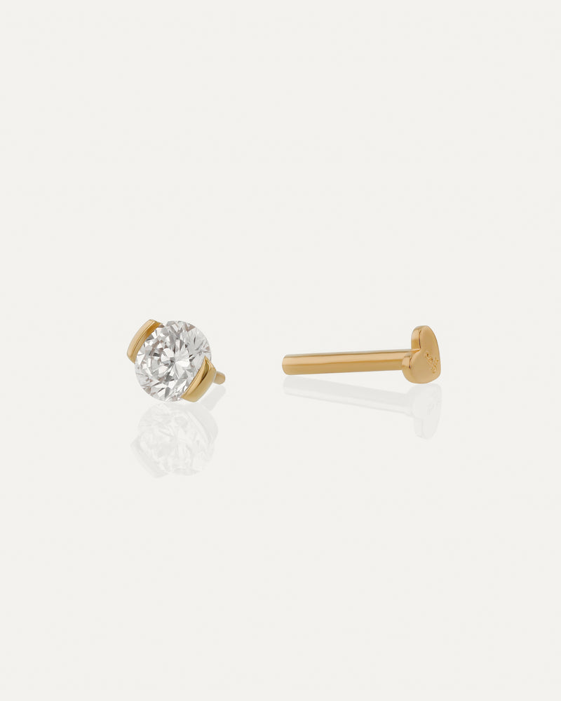 Round Suspense Cartilage Earring