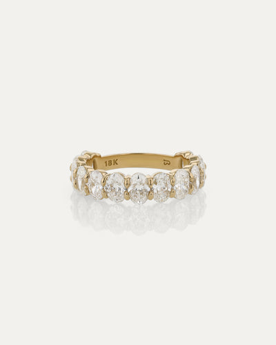Salt Oval Diamond Ring I by Sarah & Sebastian