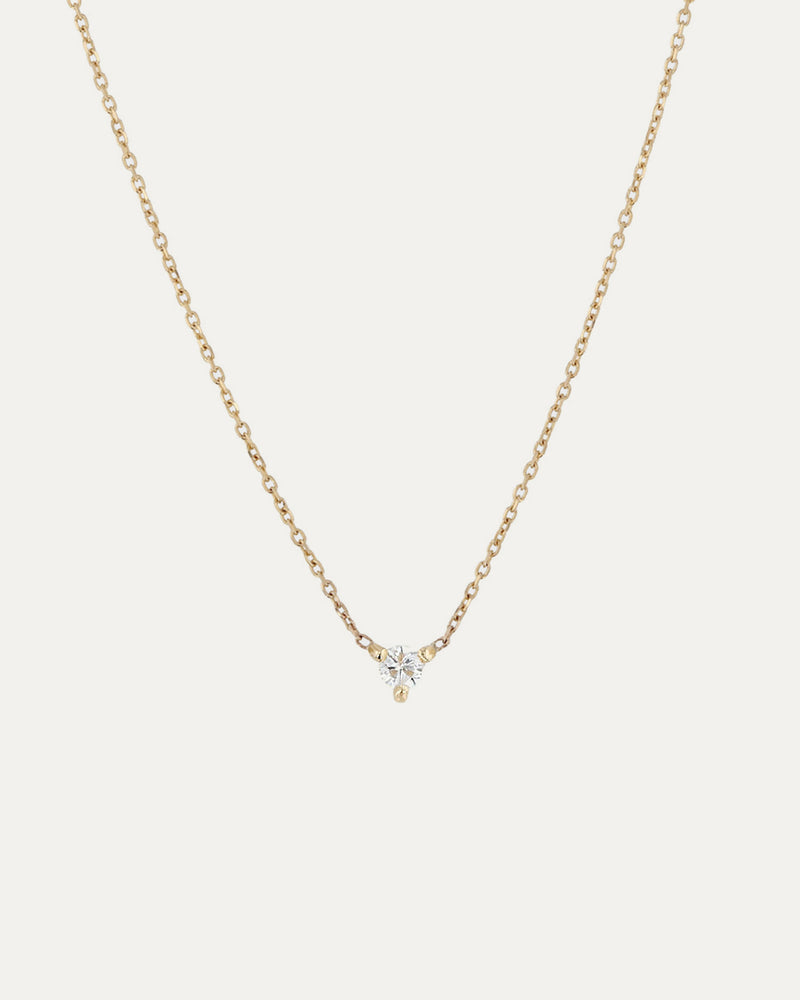 The Petite Diamond Birthstone Necklace