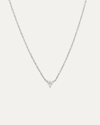 The Petite Diamond Birthstone Necklace