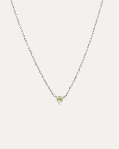 The Petite Birthstone Necklace