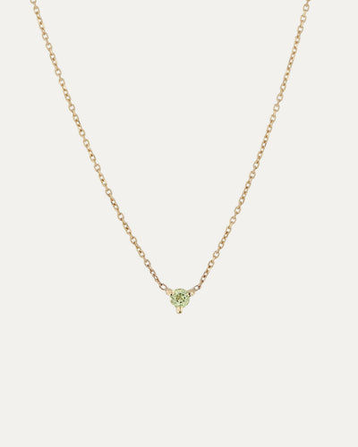The Petite Birthstone Necklace