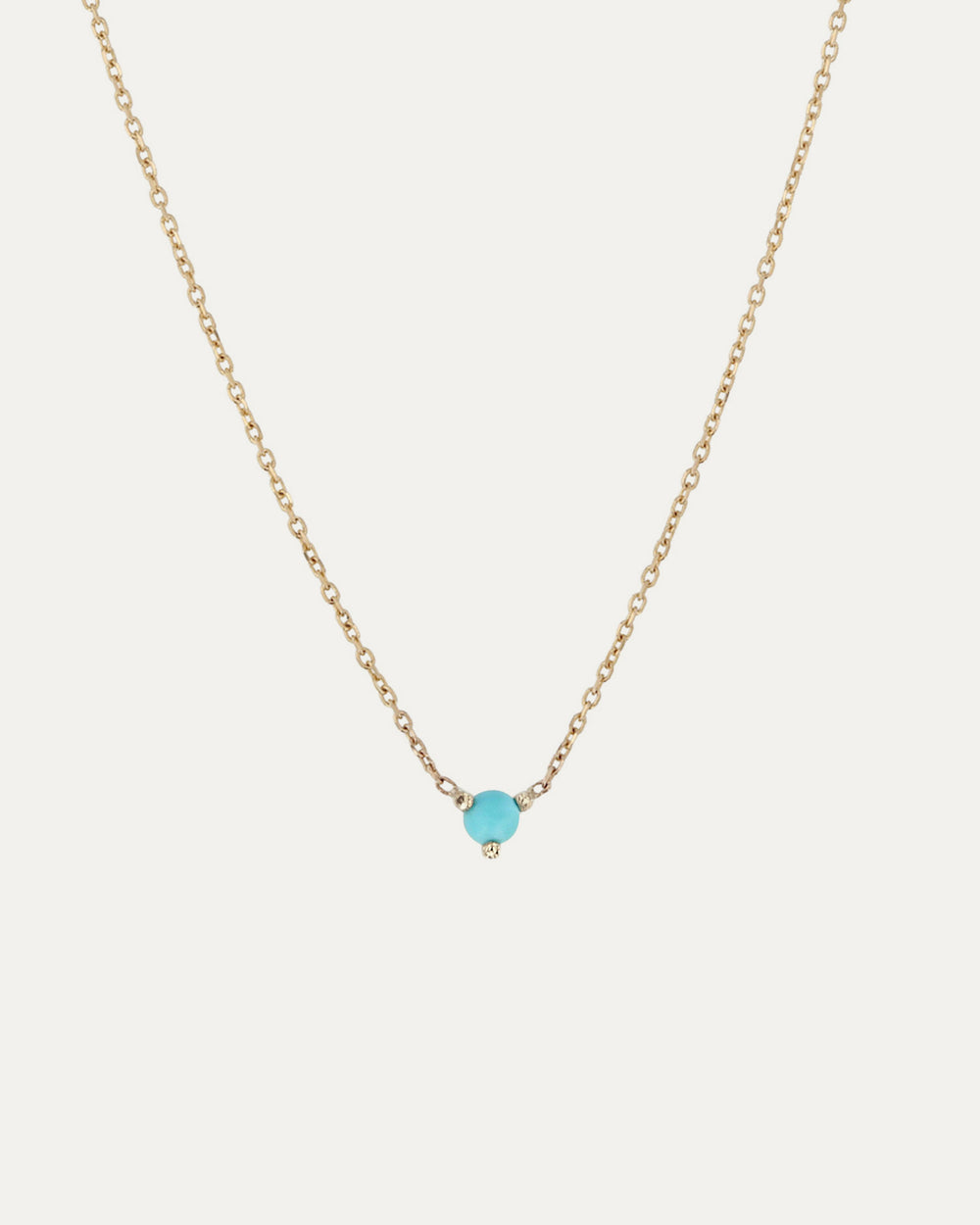The Petite Turquoise Birthstone Necklace