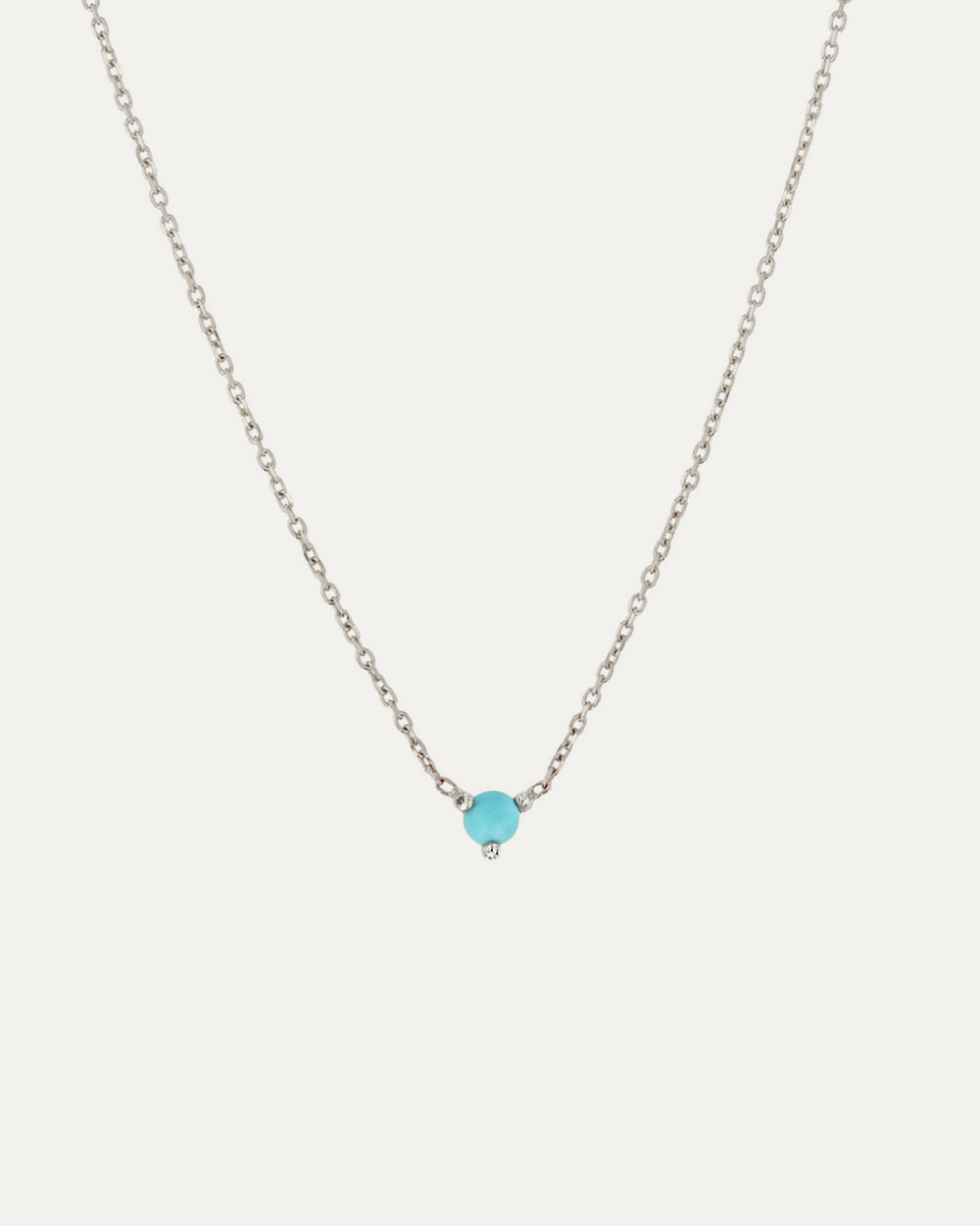 The Petite Turquoise Birthstone Necklace