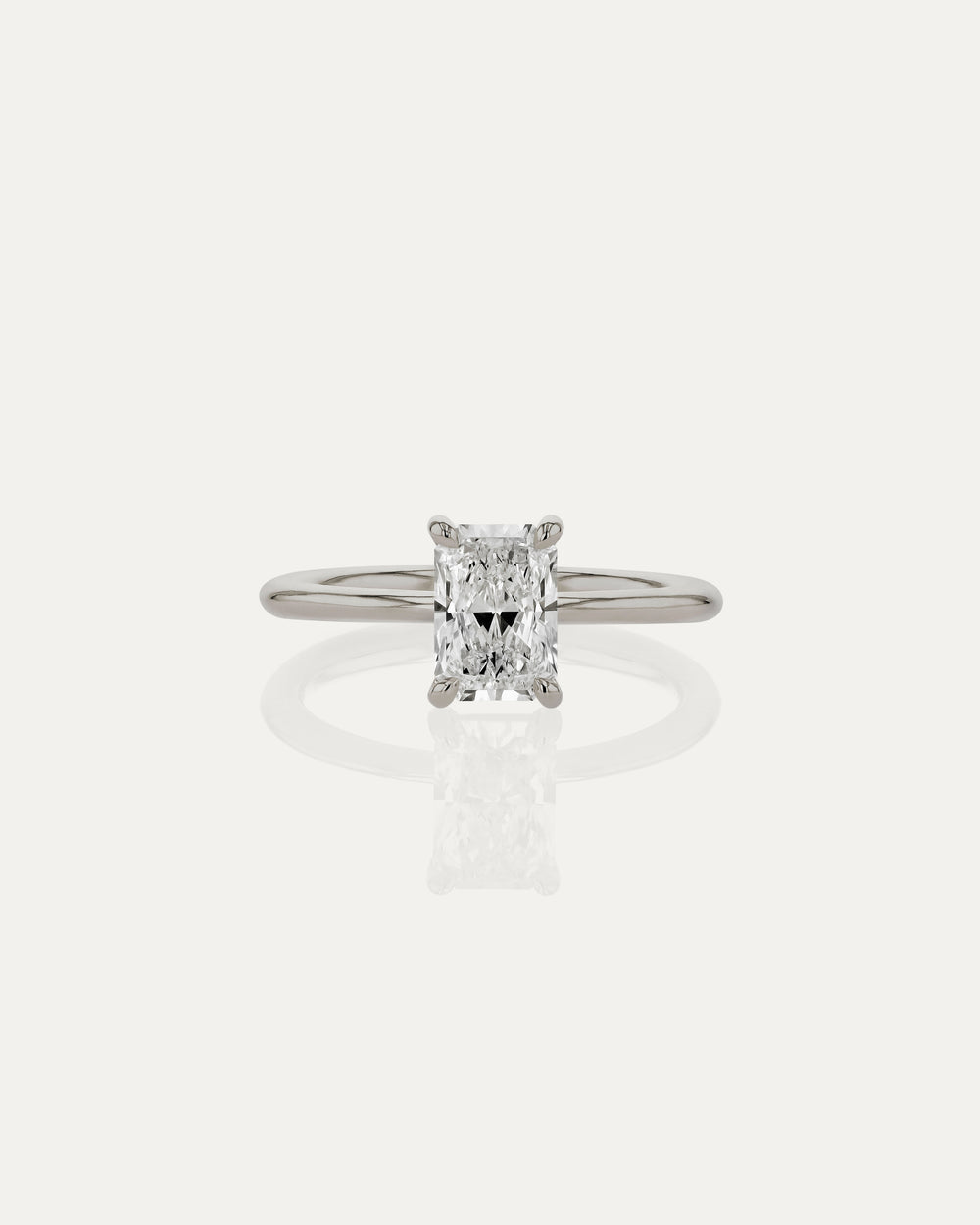 Radiant Engagement Ring
