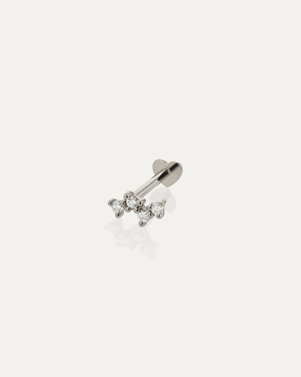 Tiny Cluster Diamond Cartilage Earring