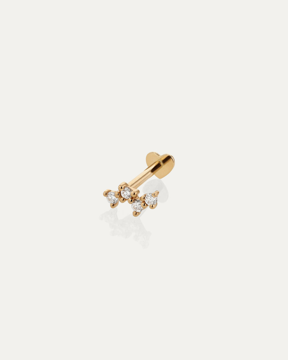Tiny Cluster Diamond Cartilage Earring