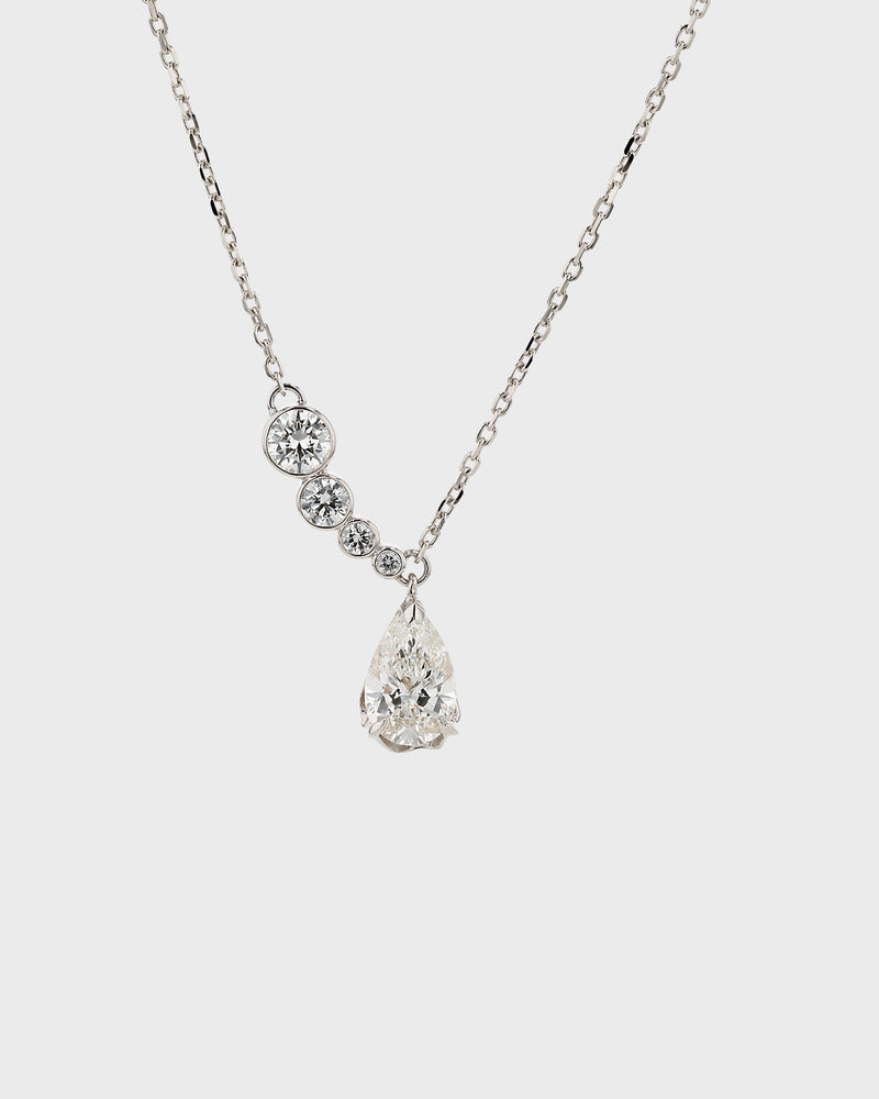 Calyx Diamond Necklace Gold | Sarah & Sebastian