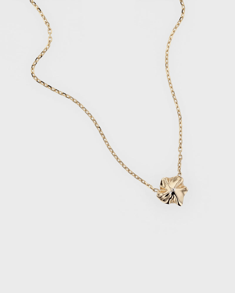 Coralline Diamond Necklace Gold | Sarah & Sebastian