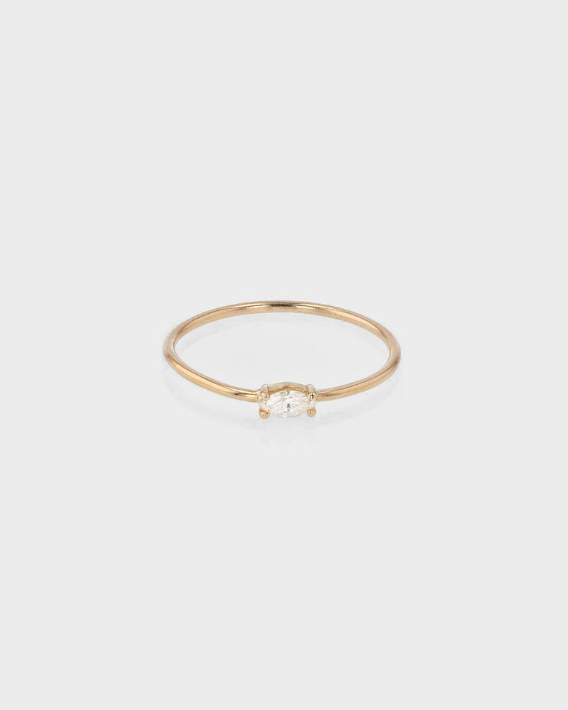 Diamond Marquise Fine Ring Gold | Sarah & Sebastian