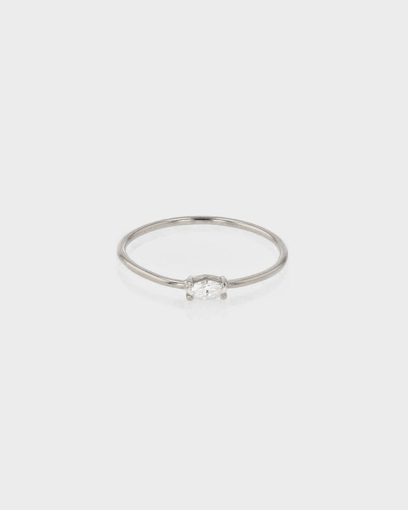Diamond Marquise Fine Ring White Gold | Sarah & Sebastian
