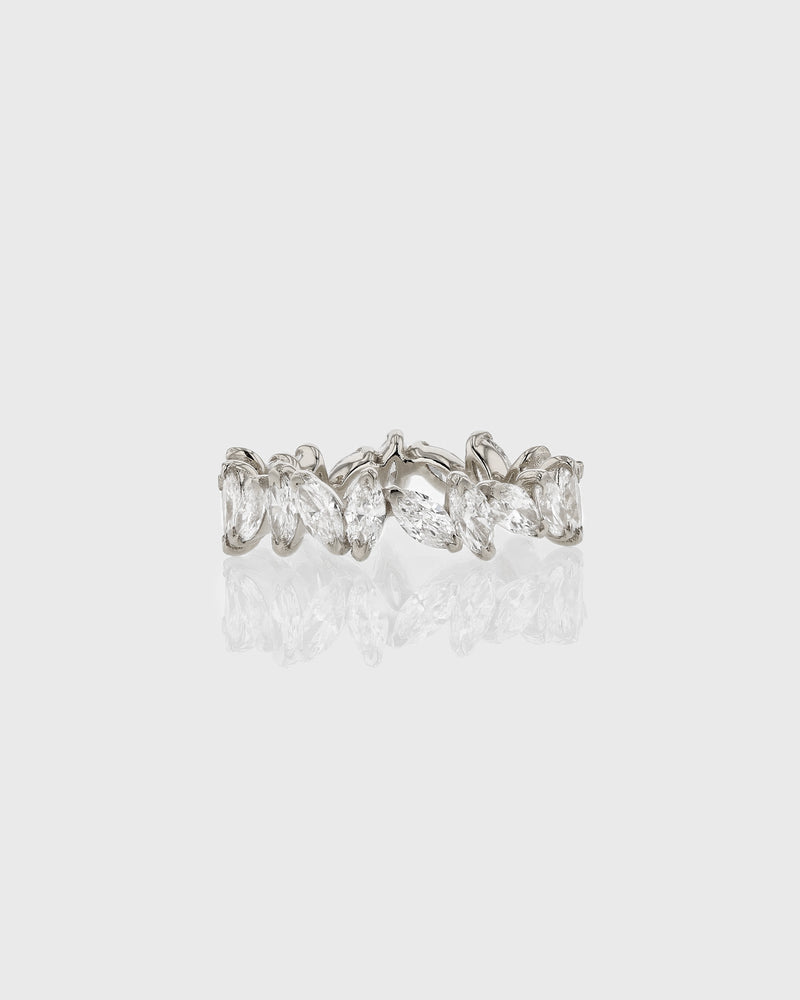 Endless Marquise Diamond Ring Gold | Sarah & Sebastian