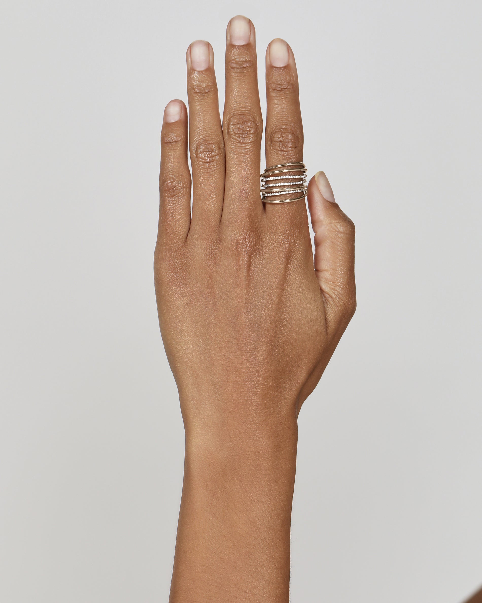 Entangled Diamond Ring | Yellow Gold | Sarah & Sebastian – SARAH ...