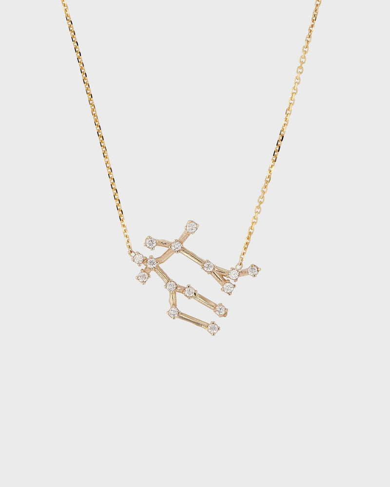 Celestial Gemini Necklace Gold | Sarah & Sebastian