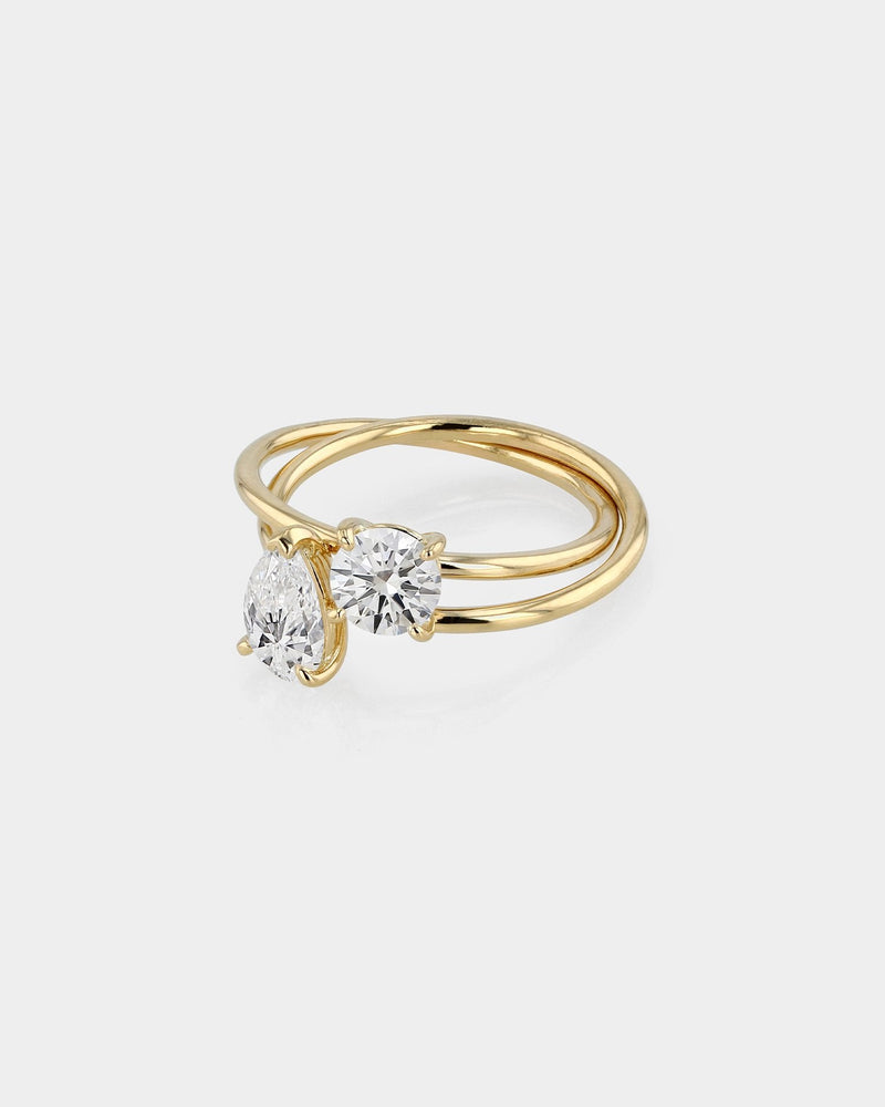 Gwen Engagement Ring Yellow Gold | Sarah & Sebastian
