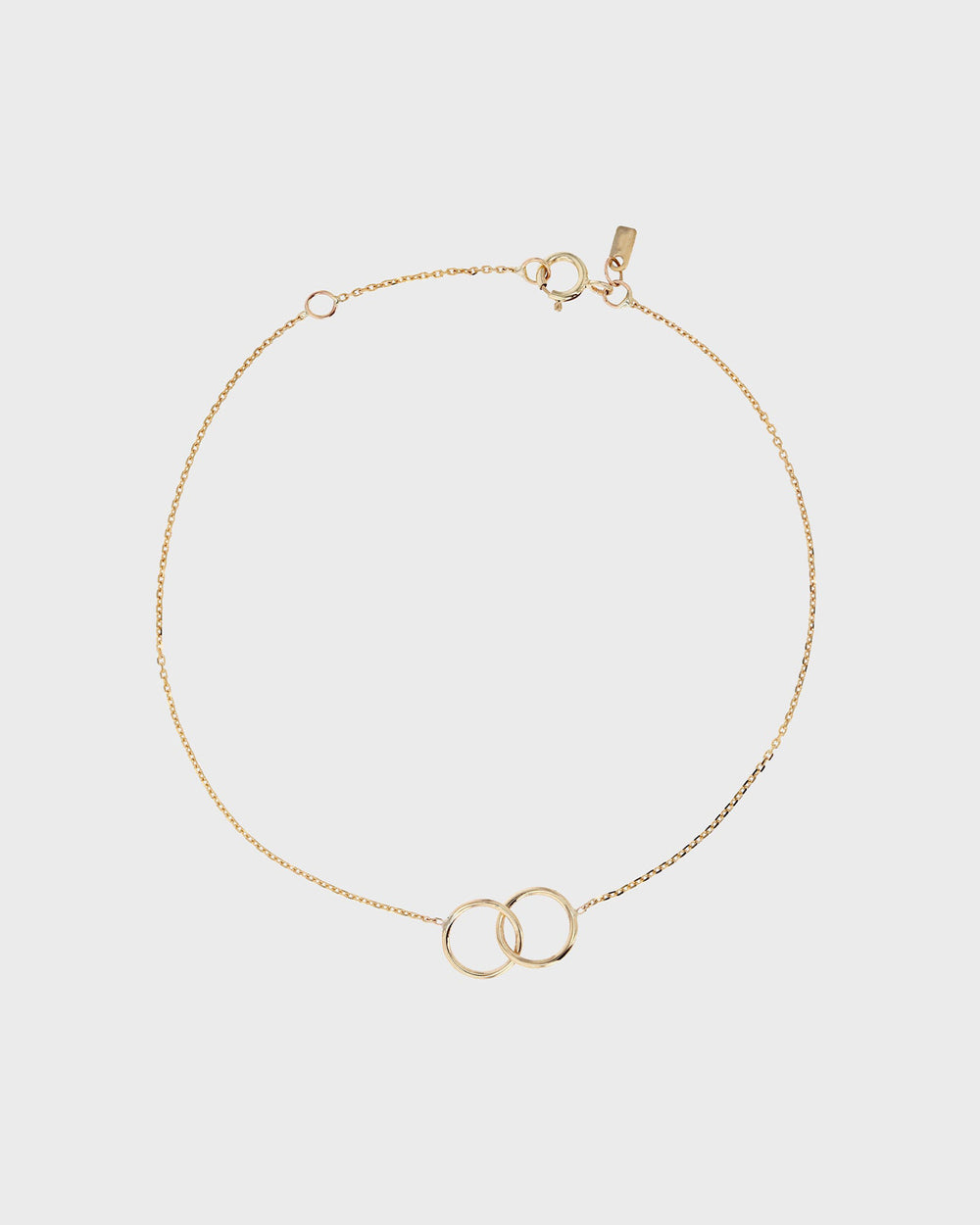 Interlocking Ringed Bracelet Gold | Sarah & Sebastian