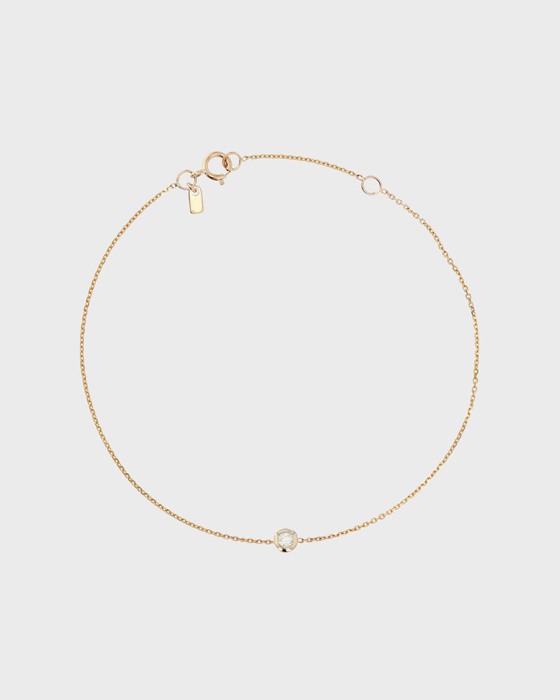 Lunette Diamond Bracelet Gold | Sarah & Sebastian